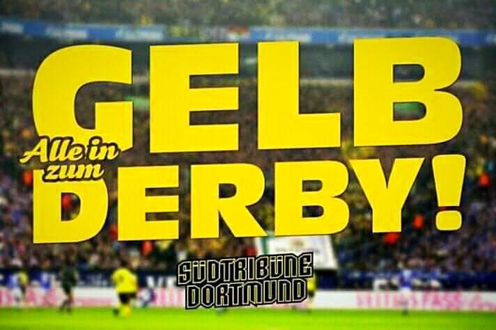 Alle in GELB zum DERBY!