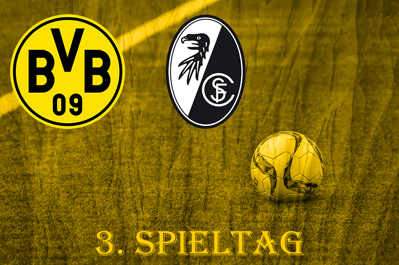 3. Spieltag: BVB - SC Freiburg