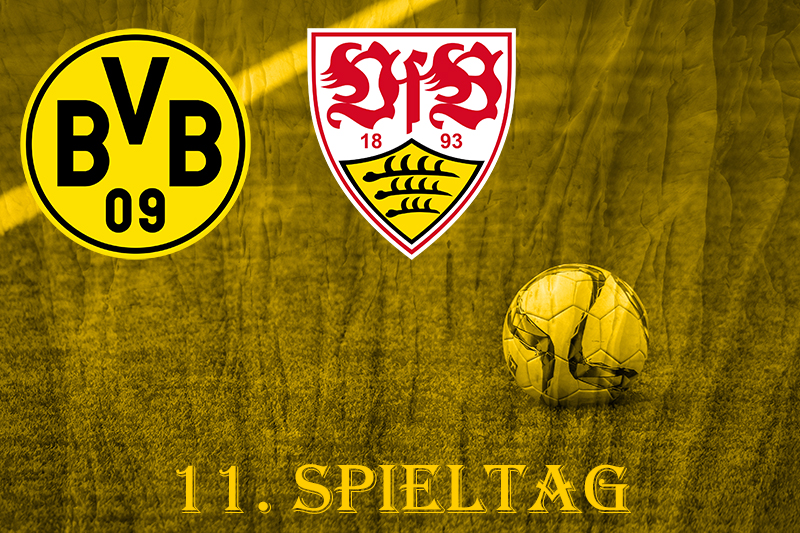 11. Spieltag: BVB - VfB Stuttgart