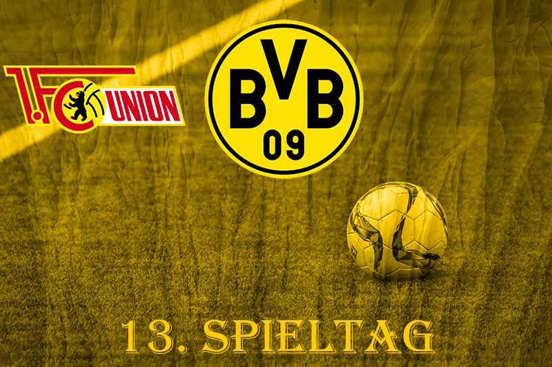 13. Spieltag: 1. FC Union Berlin - BVB