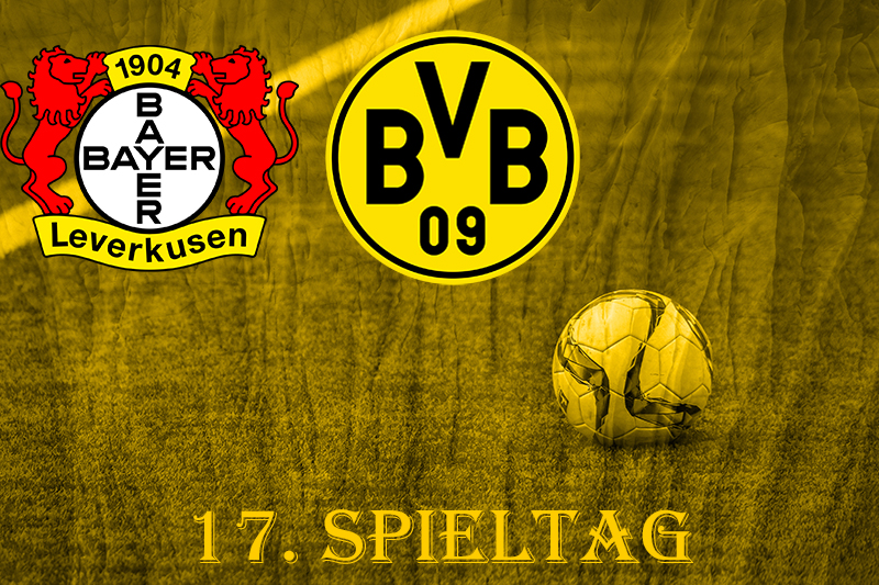 17. Spieltag: Bayer 04 Leverkusen - BVB