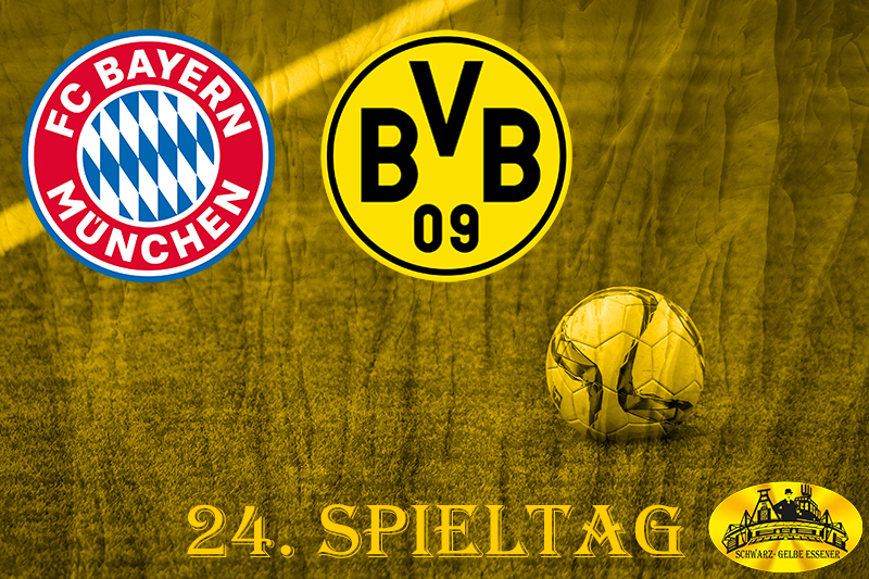 24. Spieltag: FC Bayern München - BVB