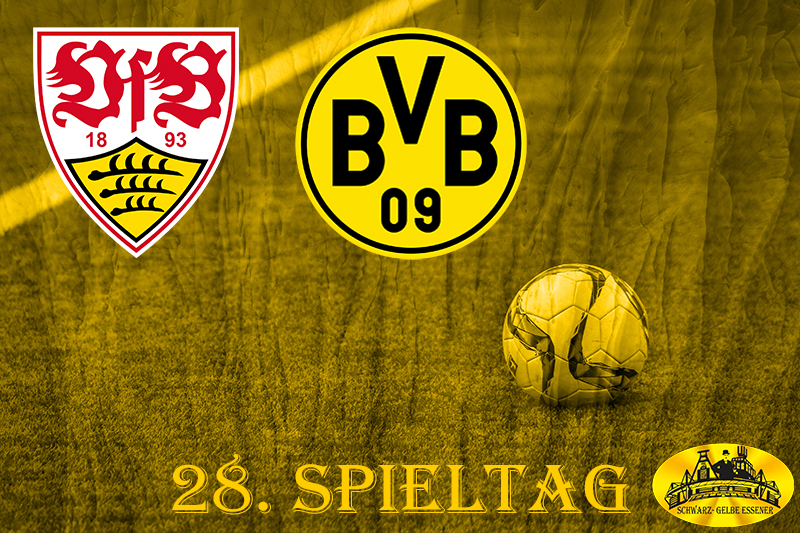 28. Spieltag: VfB Stuttgart - BVB