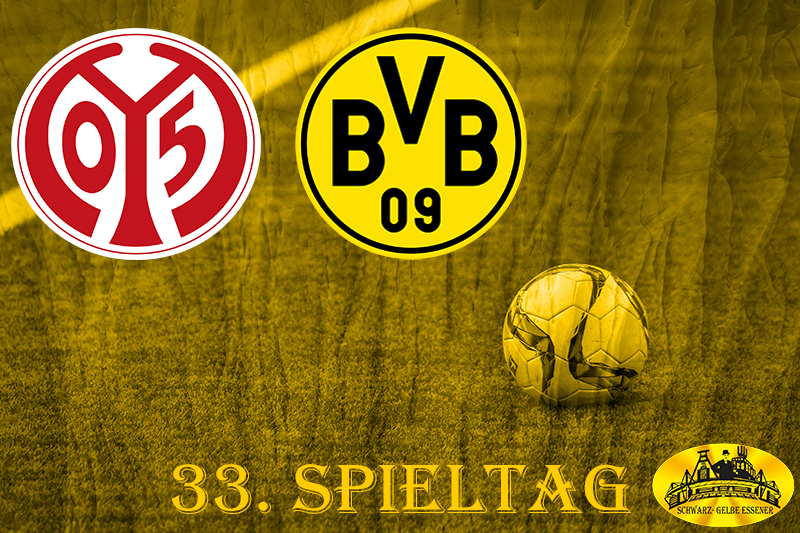 33. Spieltag: FSV Mainz 05 - BVB