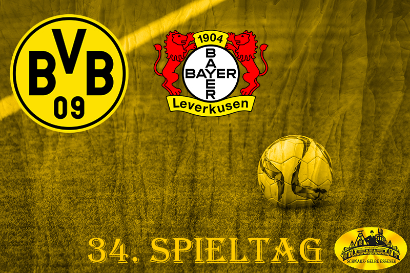 34. Spieltag: BVB - Bayer 04 Leverkusen