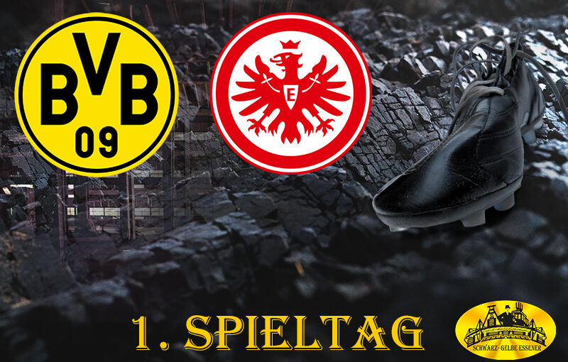 1. Spieltag: BVB - SG Eintracht Frankfurt