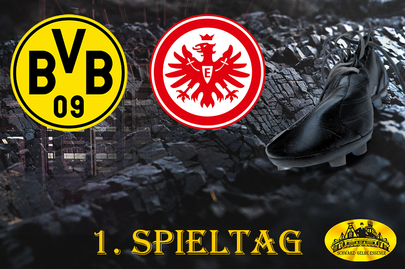 1. Spieltag: BVB - SG Eintracht Frankfurt