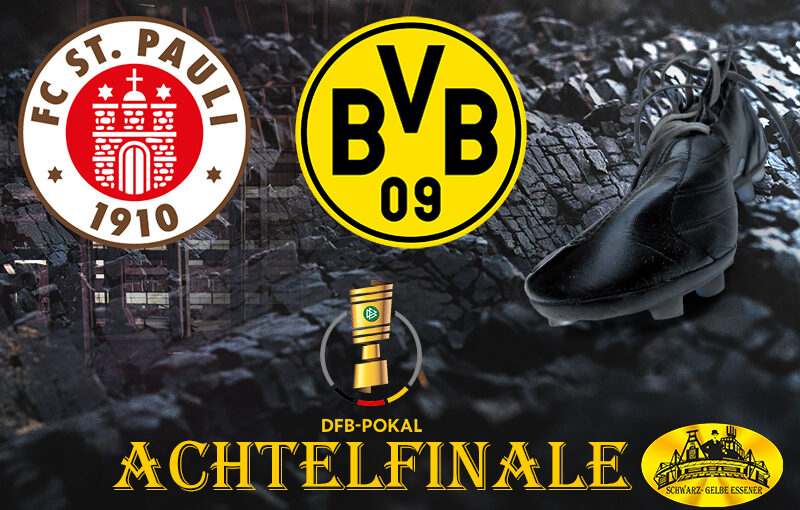 DFB Pokal - Achtelfinale: FC St. Pauli - BVB