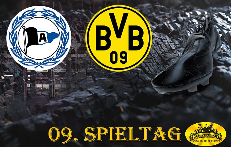 09. Spieltag: DSC Arminia Bielefeld - BVB