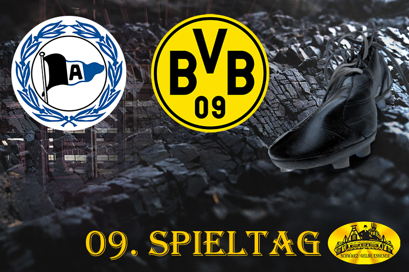 09. Spieltag: DSC Arminia Bielefeld - BVB