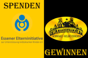 Schwarz-Gelbe Essener e.V. - Essener Elterninitiative zur Unterstützung krebskranker Kinder e.V. - Spenden & Gewinnen