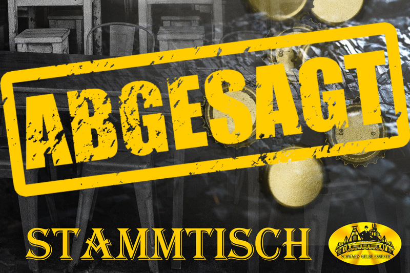 Stammtisch abgesagt