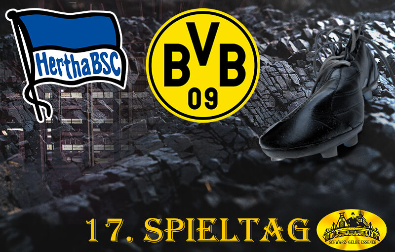 17. Spieltag: Hertha BSC - BVB