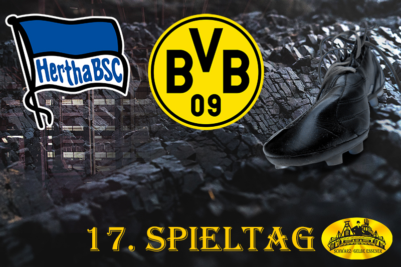 17. Spieltag: Hertha BSC - BVB