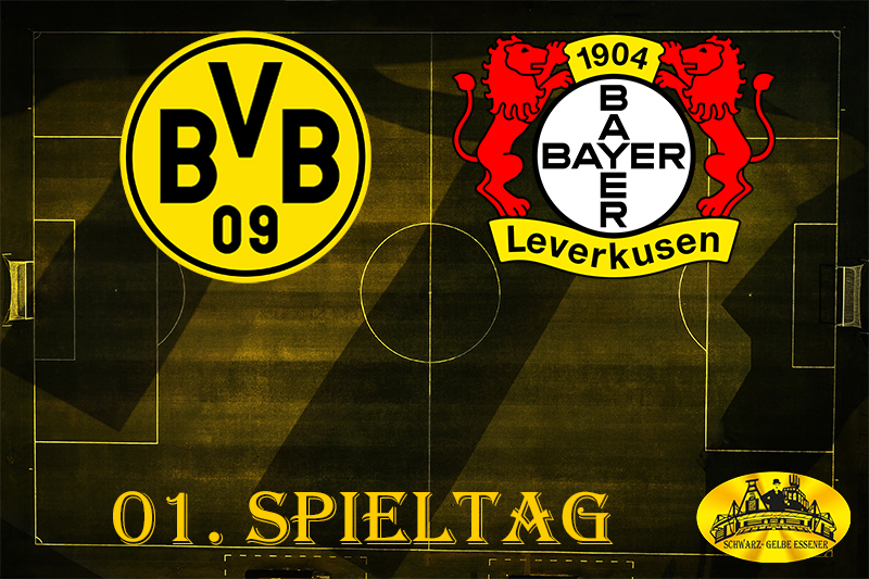 01. Spieltag: BVB - Bayer 04 Leverkusen