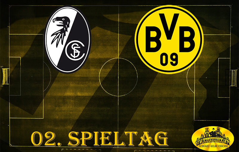 02. Spieltag: SC Freiburg - BVB