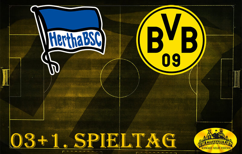 03+1. Spieltag: Hertha BSC - BVB