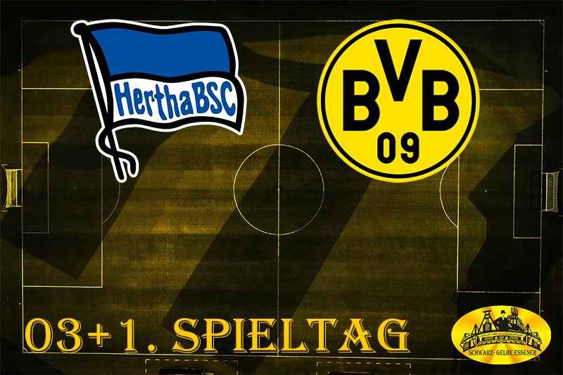 03+1. Spieltag: Hertha BSC - BVB