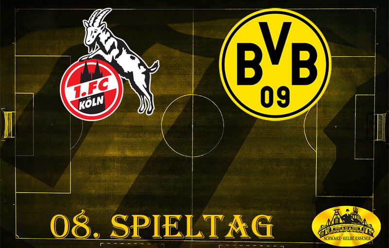 08. Spieltag: 1. FC Köln - BVB