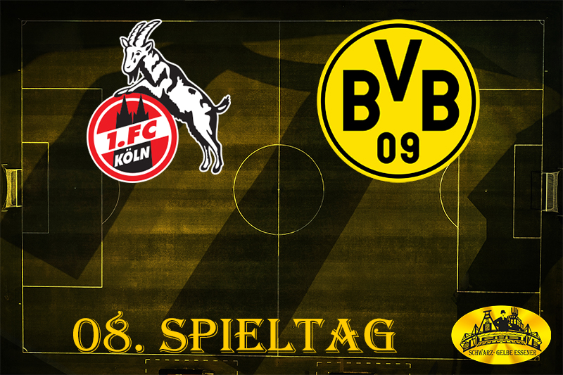 08. Spieltag: 1. FC Köln - BVB