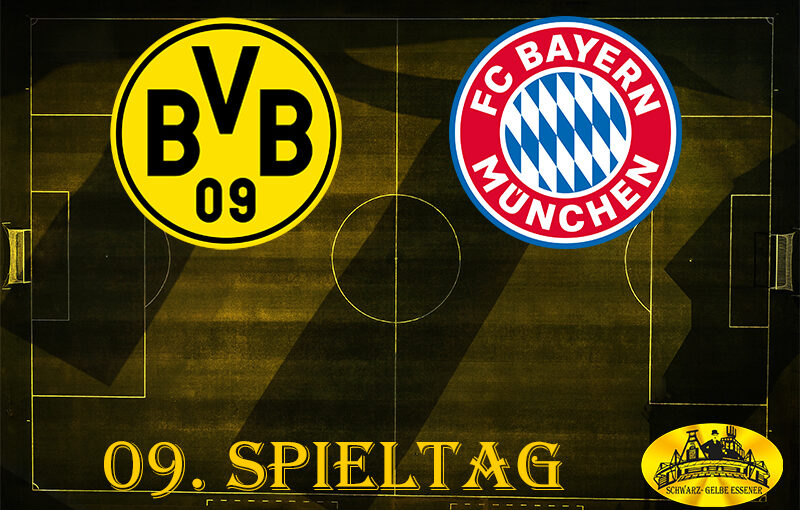 09. Spieltag: BVB - FC Bayern München