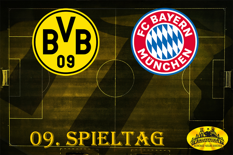 09. Spieltag: BVB - FC Bayern München