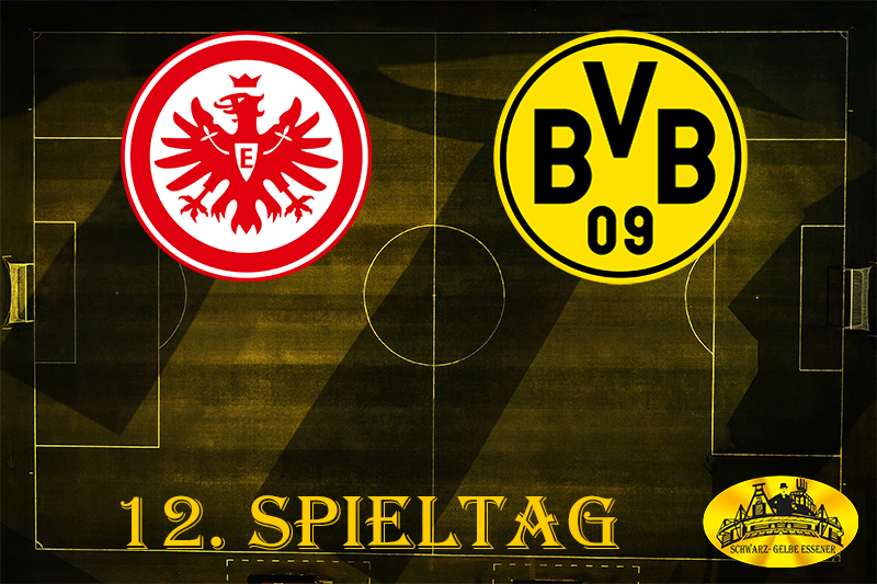 12. Spieltag: SG Eintracht Frankfurt - BVB