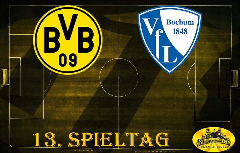 13. Spieltag: BVB - VfL Bochum