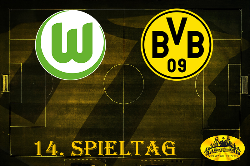 14. Spieltag: VfL Wolfsburg - BVB