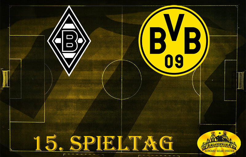 15. Spieltag: VfL Borussia Mönchengladbach - BVB