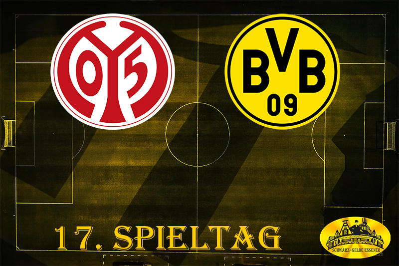 17. Spieltag: FSV Mainz 05 - BVB