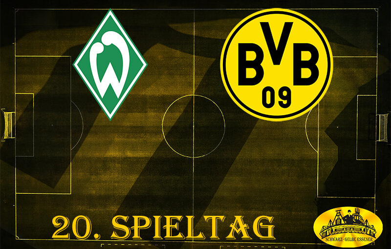 20. Spieltag: SV Werder Bremen - BVB