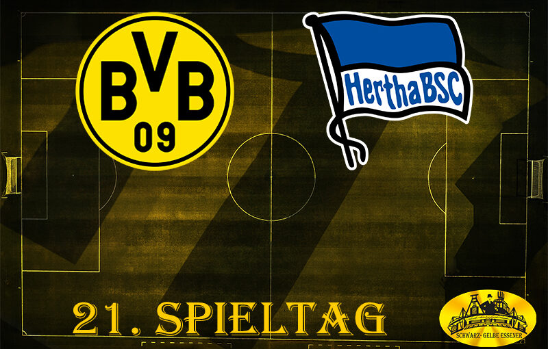 21. Spieltag: BVB - Hertha BSC