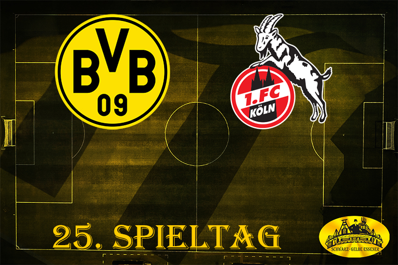 25. Spieltag: BVB - 1. FC Köln