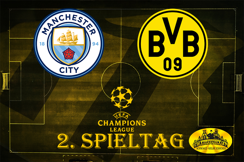 Champions League, 2. Spieltag: Manchester City - BVB
