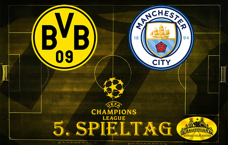 Champions League, 5. Spieltag: BVB - Manchester City