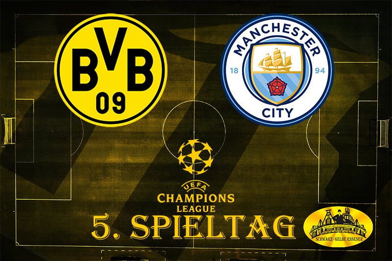 Champions League, 5. Spieltag: BVB - Manchester City