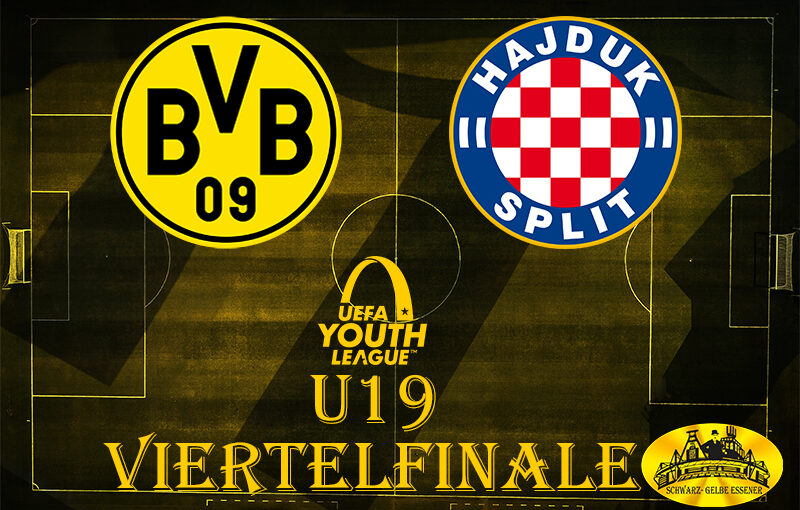 Uefa Youth League - Viertelfinale: BVB U19 - Hajduk Split U19