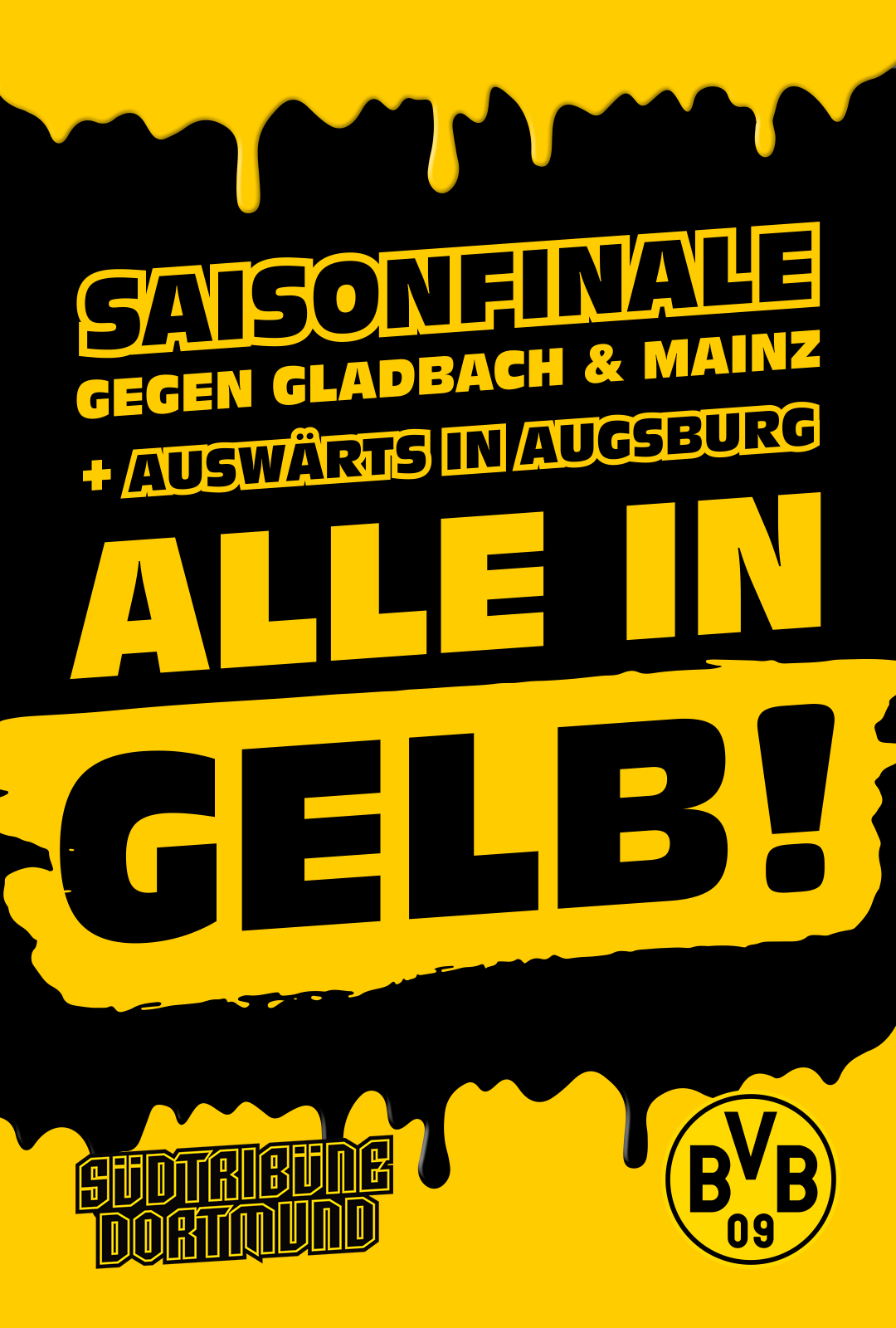 SAISONFINALE – ALLE IN GELB!