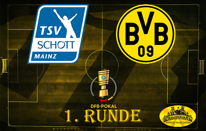 DFB-Pokal - 1. Runde: TSV SCHOTT Mainz - BVB