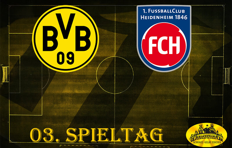 Bundesliga – 03. Spieltag BVB – 1. FC Heidenheim