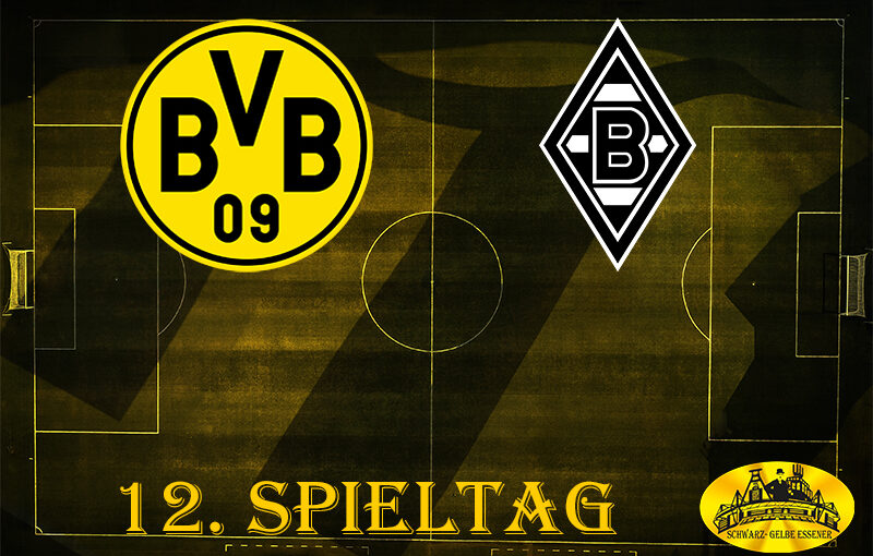 Bundesliga – 12. Spieltag BVB - Mönchengladbach