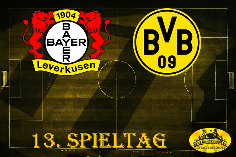 Bundesliga – 13. Spieltag Bayer Leverkusen - BVB