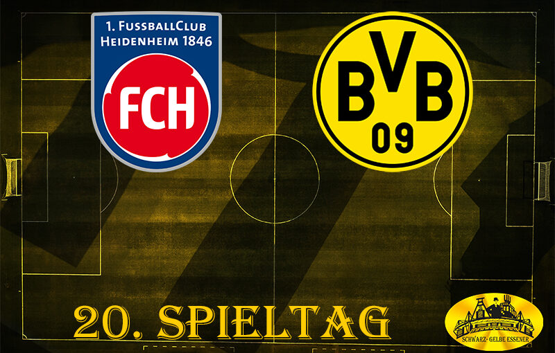 Bundesliga, 20. Spieltag: 1. FC Heidenheim - BVB