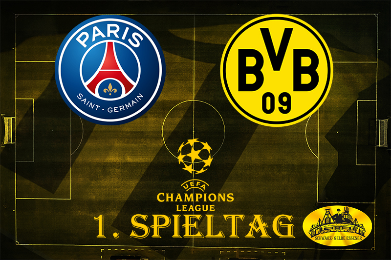 Champions League - Gruppenphase, 1. Spieltag: Paris Saint-Germain - BVB