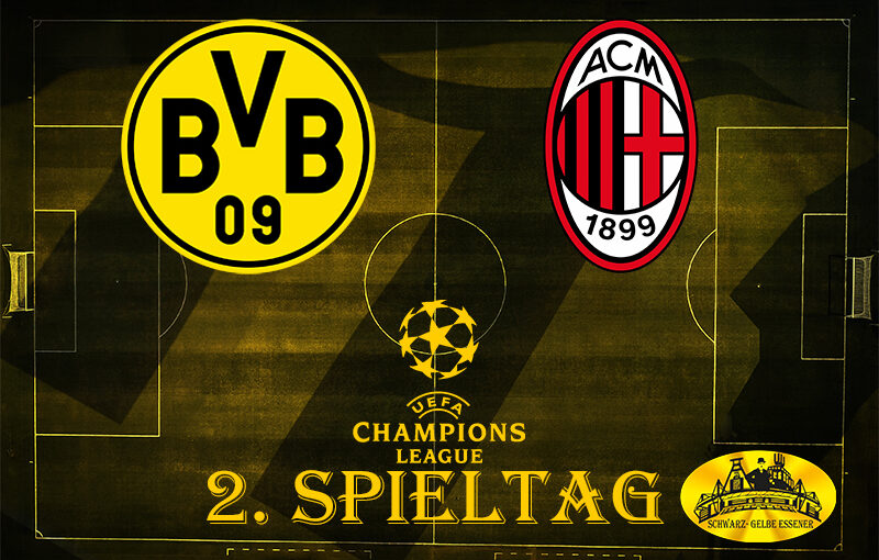 Champions League - Gruppenphase, 2. Spieltag: BVB - AC Mailand