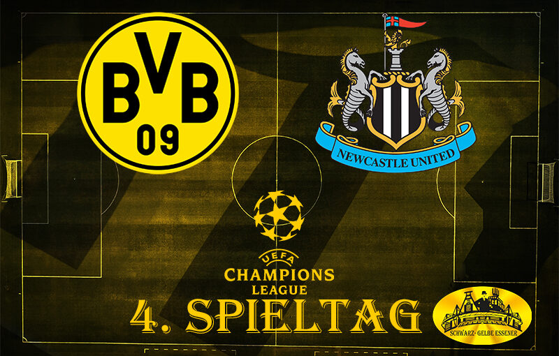 Champions League - Gruppenphase, 4. Spieltag: BVB - Newcaslte United