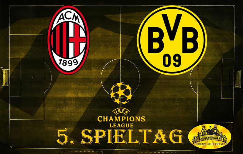 Champions League - Gruppenphase, 5. Spieltag: AC Mailand - BVB