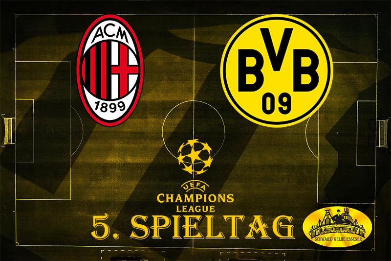 Champions League - Gruppenphase, 5. Spieltag: AC Mailand - BVB