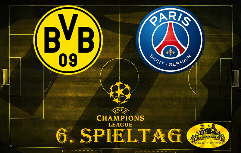 Champions League - Gruppenphase, 6. Spieltag: BVB - Paris Saint-Germain
